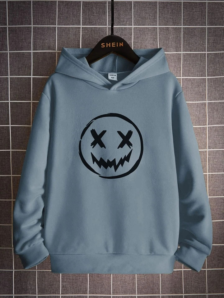 SHEIN Kids HYPEME Boys Cartoon Graphic Hoodie | SHEIN