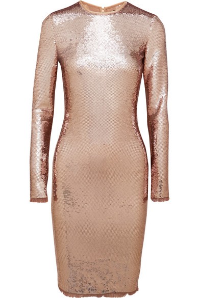 Sequined tulle dress | NET-A-PORTER (US)