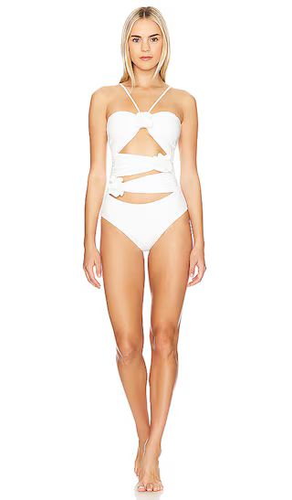 Trinitaria One Piece in Off White | Revolve Clothing (Global)