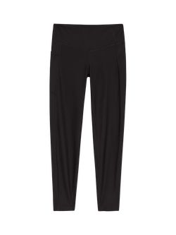 High-Waisted PowerSoft Rib-Knit Side-Pocket 7/8-Length Leggings for Women | Old Navy (US)