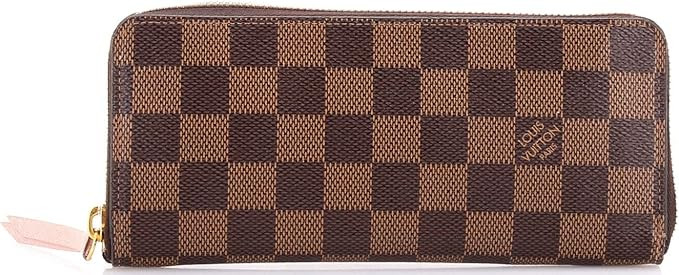 Amazon.com: Louis Vuitton, Pre-Loved Clemence Wallet Damier, Brown : Luxury Stores | Amazon (US)