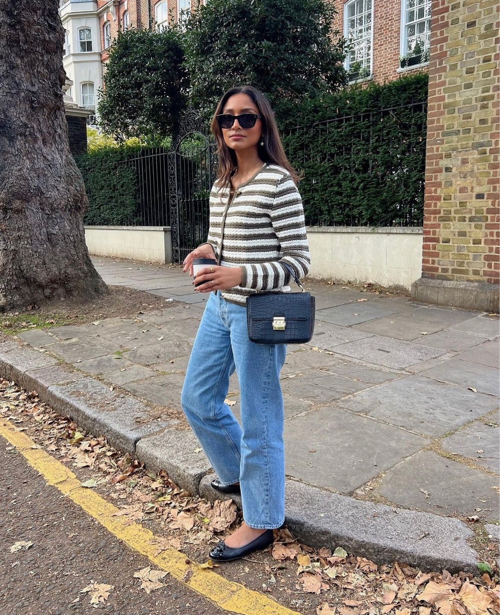 Autumn winter style, autumn winter, striped cardigan, straight leg jeans, outfit inspiration 

#LTKeurope #LTKSeasonal #LTKstyletip