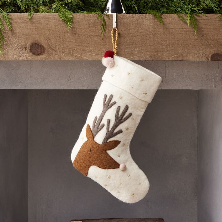 Meri Meri Felt Stockings | West Elm (US)