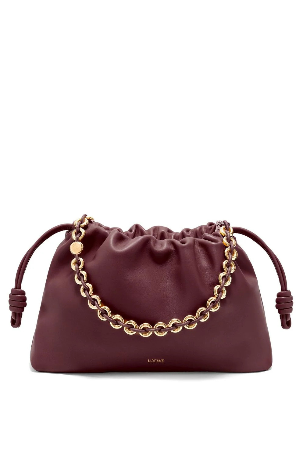 Loewe Women's Flamenco Purse Large Bag in Drkbugundy | A411FPDX01 | LOZURI