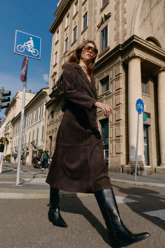 COWBOY KNEE HIGH BOOTS | Zara US