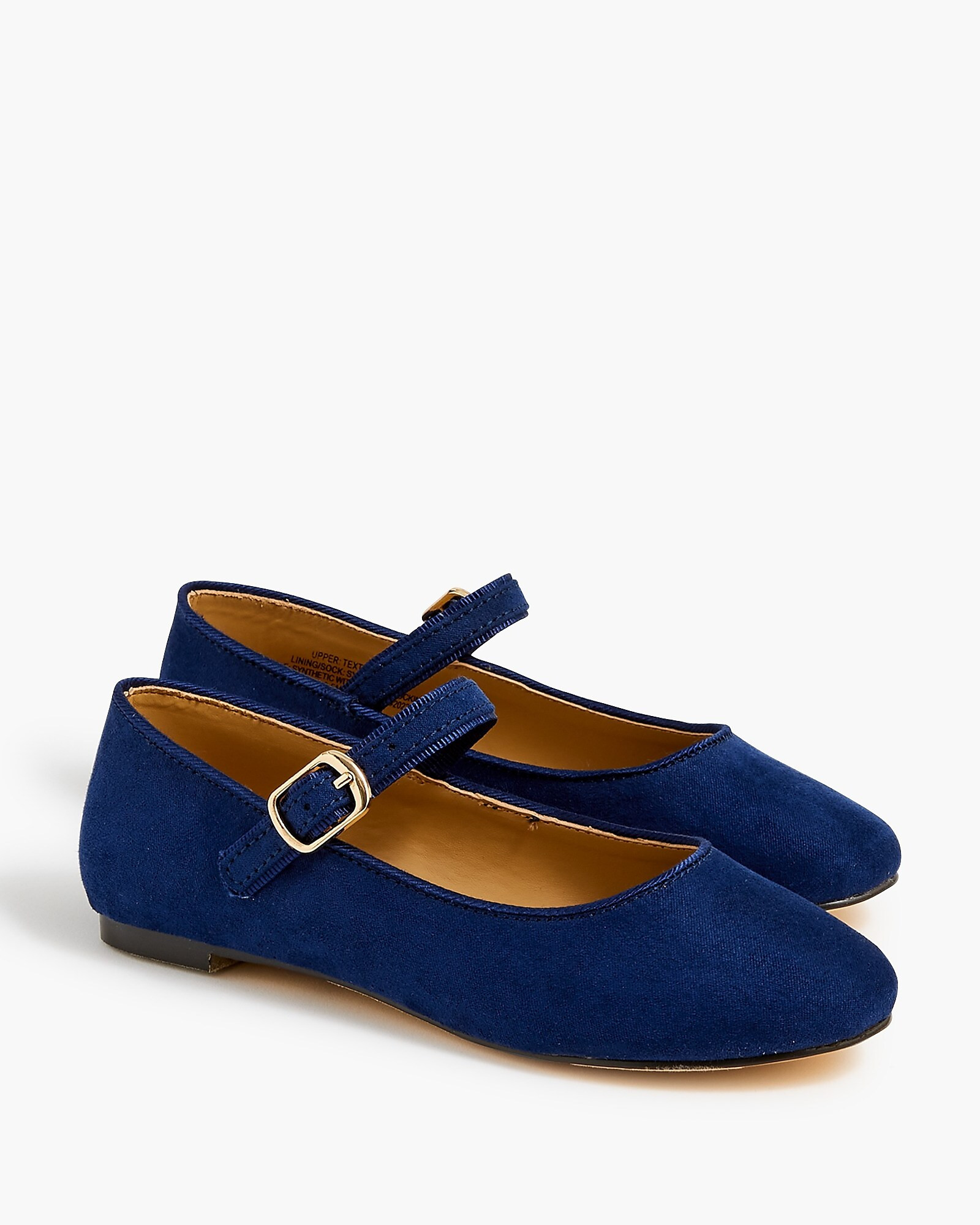 Girls' sueded ballet flats | J.Crew Factory