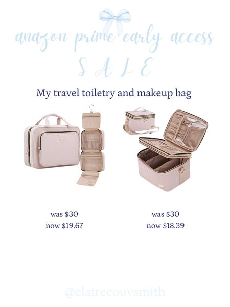 Amazon Prime Early Access SALE — makeup bag and toiletries bag! 

#LTKsalealert