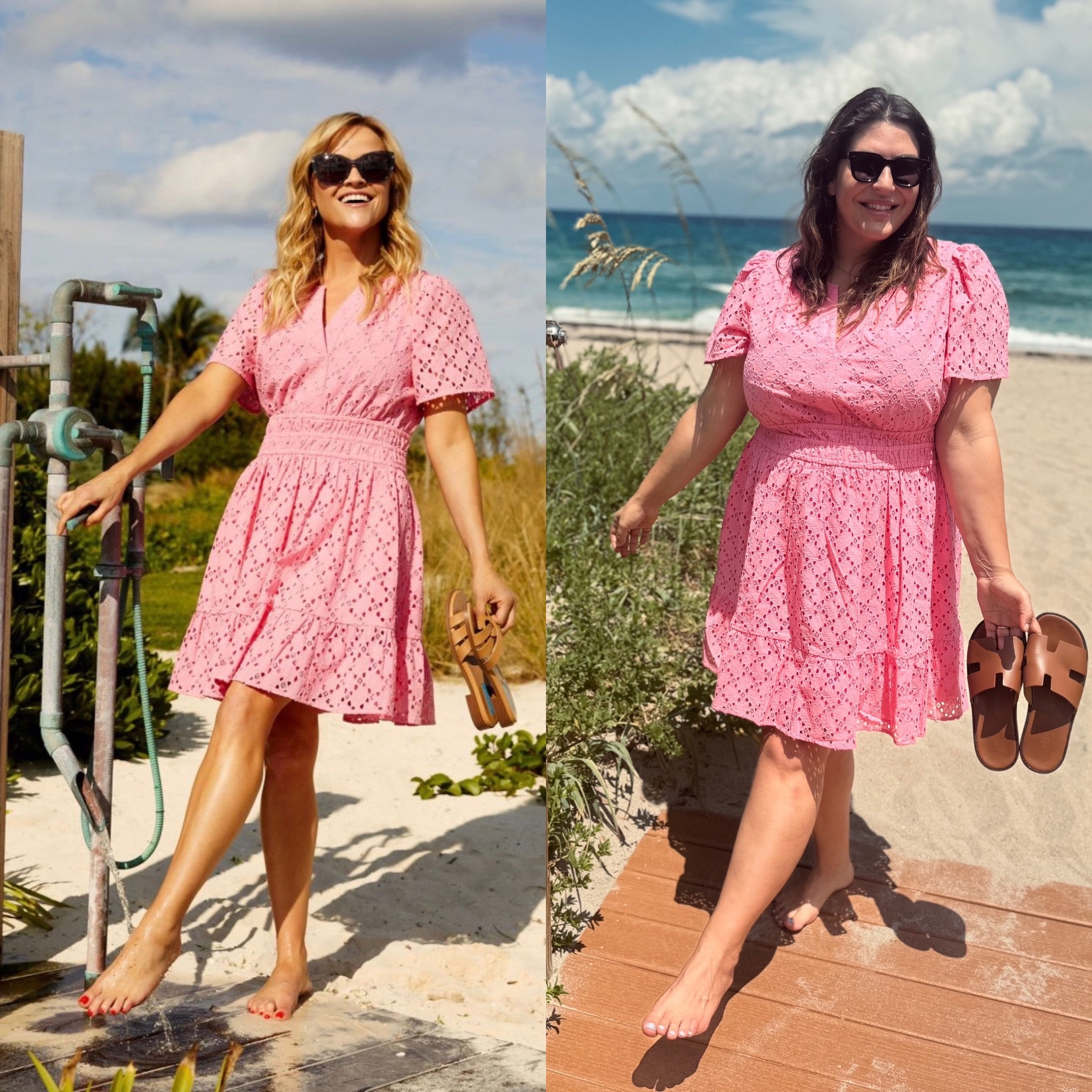 #SuperSizeTheLook Reese Witherspoon edition! I’m wearing a 2X in the dress!

#LTKplussize #LTKsalealert #LTKSeasonal