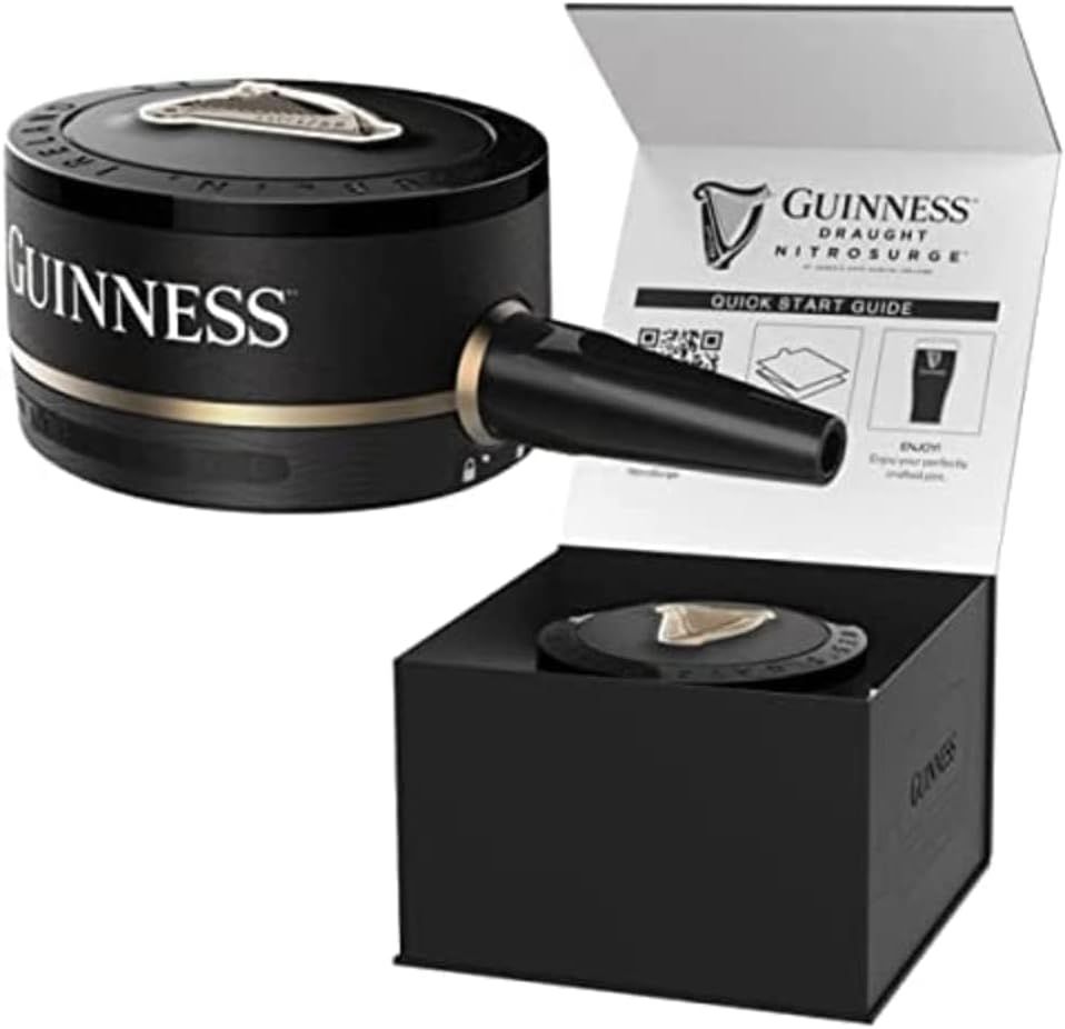 Guinness Draught│Nitrosurge│Stout Beer│Perfect Pub Pour at Home│ Rich Smooth Head & Sweet... | Amazon (UK)