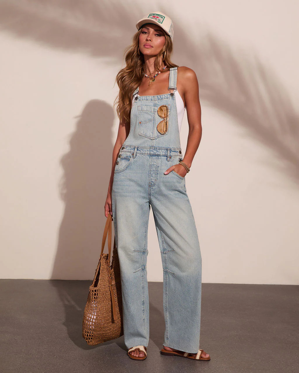 Summer Tide Denim Overalls | VICI