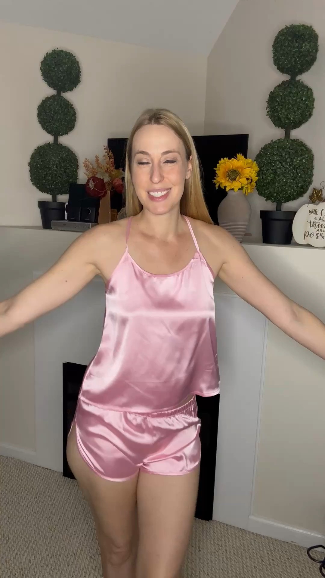 Silky pajama sets 
❤️ this set is so soft and cozy  
❤️ I love cozy pajamas that are also adorable 
❤️ I am wearing size small, fits true to size, I am 5’10”
❤️ Amazon fashion, Amazon under 50 find

#LTKTall