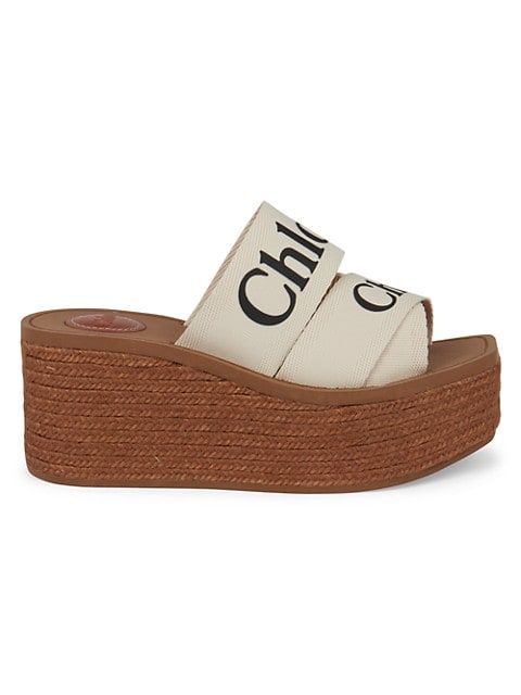 Woody Espadrille Platform Wedge Mules | Saks Fifth Avenue