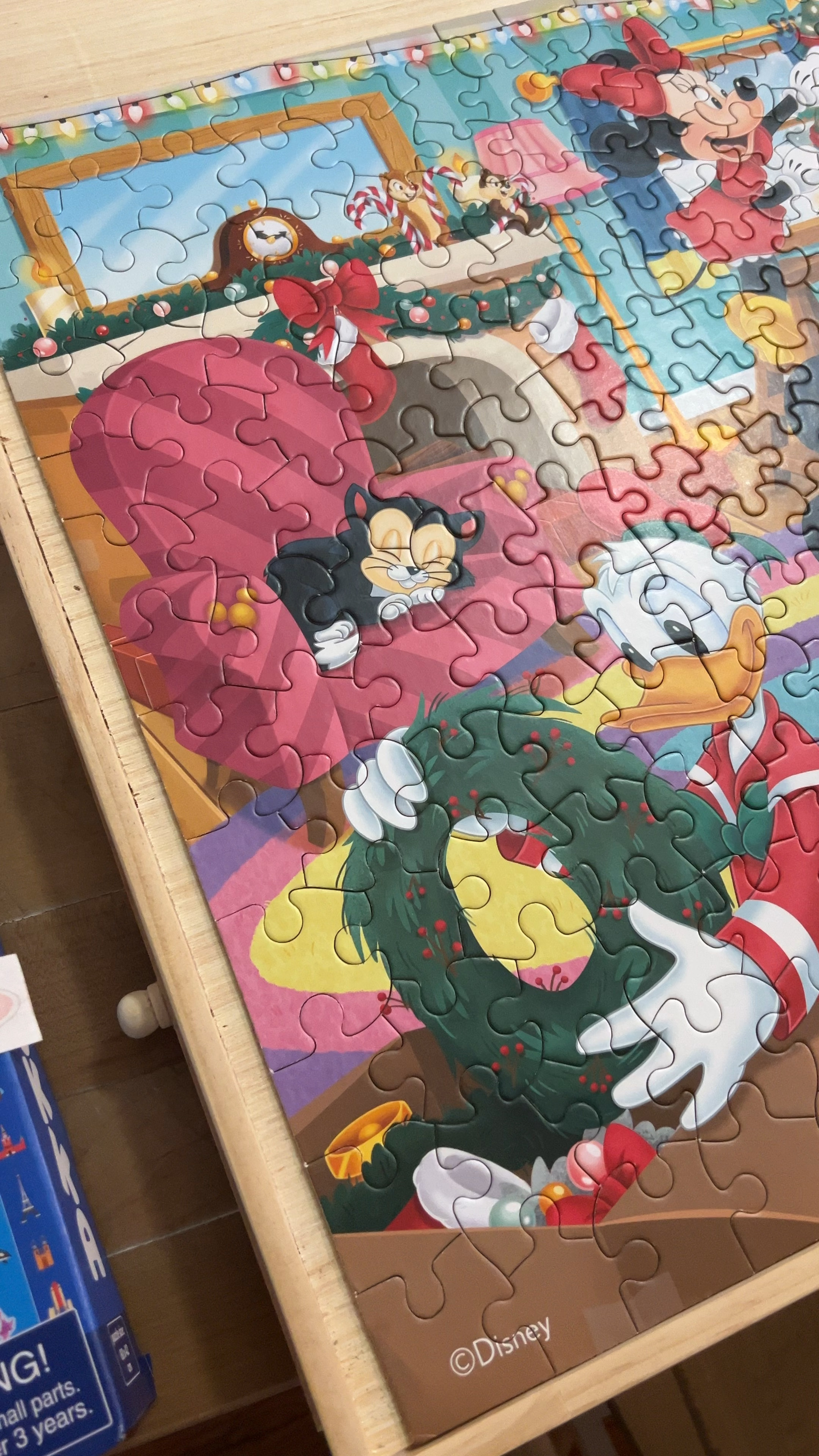 We love doing these family time puzzles every year! It has 3 different size pieces so you can do it with your little kids! I'd recommend ages 5+ for it. I linked a few of our favorites along with our puzzle board with drawers. 

#LTKHoliday #LTKGiftGuide #LTKFamily