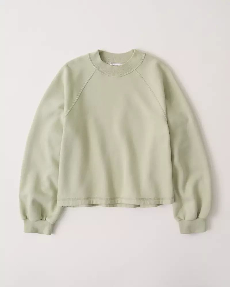 Mini Mockneck Sweatshirt | Abercrombie & Fitch US & UK