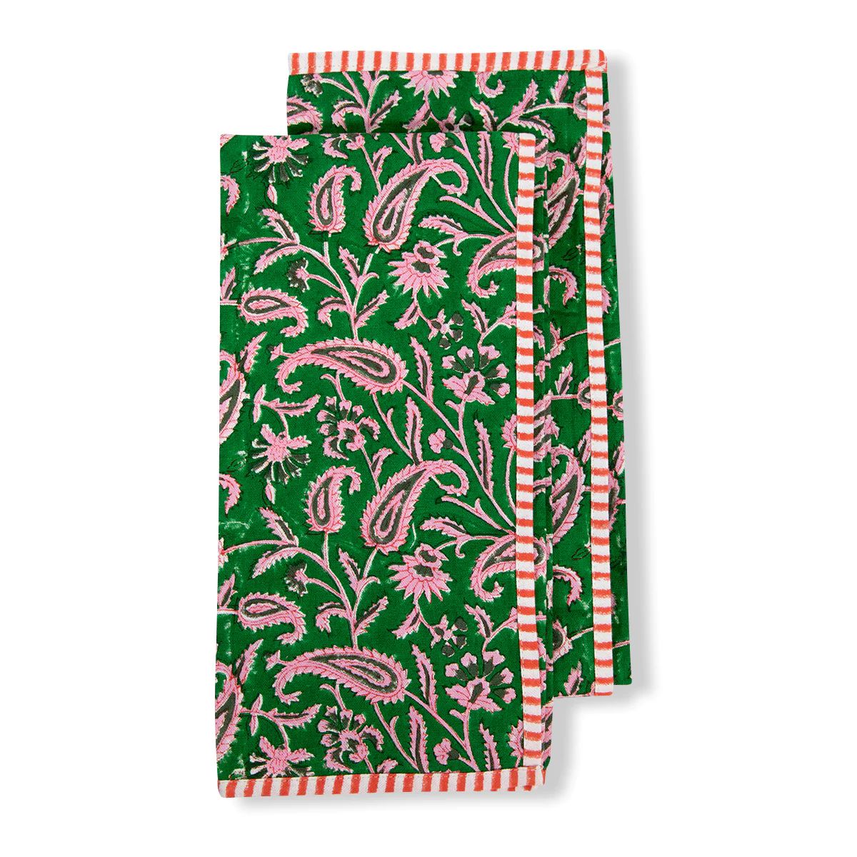 Evergreen Dish Towels S/2 | Furbish Studio