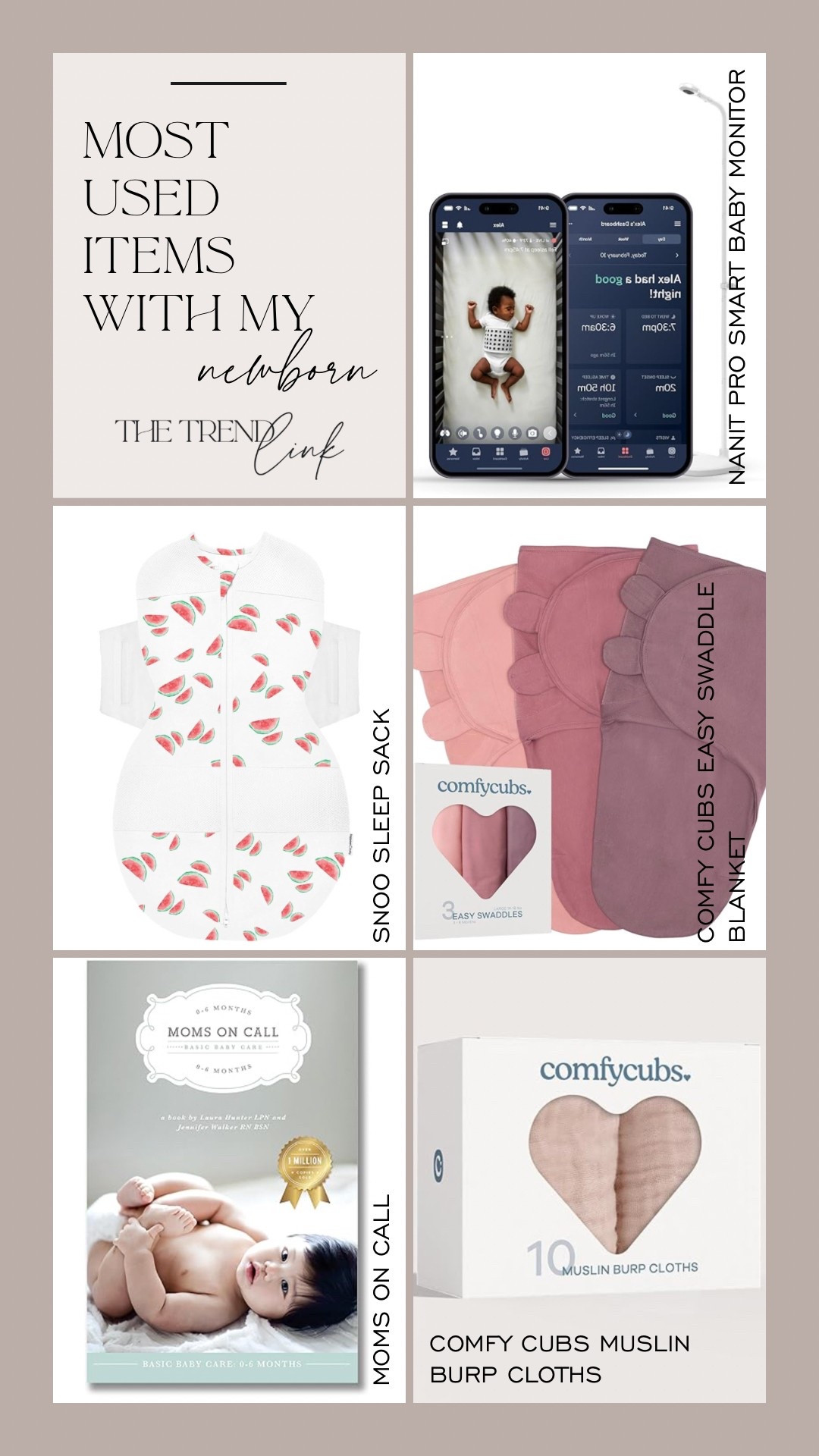 My most used baby items with a newborn 🫶🏼🤍

#LTKBaby #LTKFamily #LTKBump