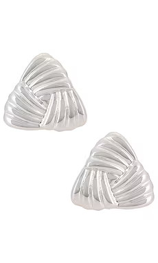 Heaven Mayhem Tri Earrings in Silver from Revolve.com | Revolve Clothing (Global)