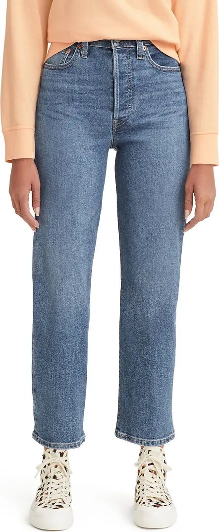 Ribcage Straight Ankle Jeans | Nordstrom Rack