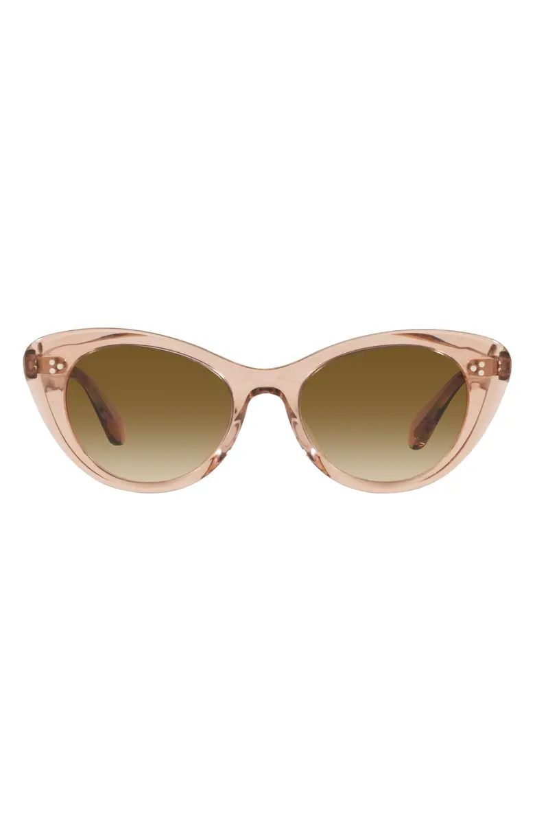 Oliver Peoples Rishell 51mm Cat Eye Sunglasses | Nordstrom | Nordstrom