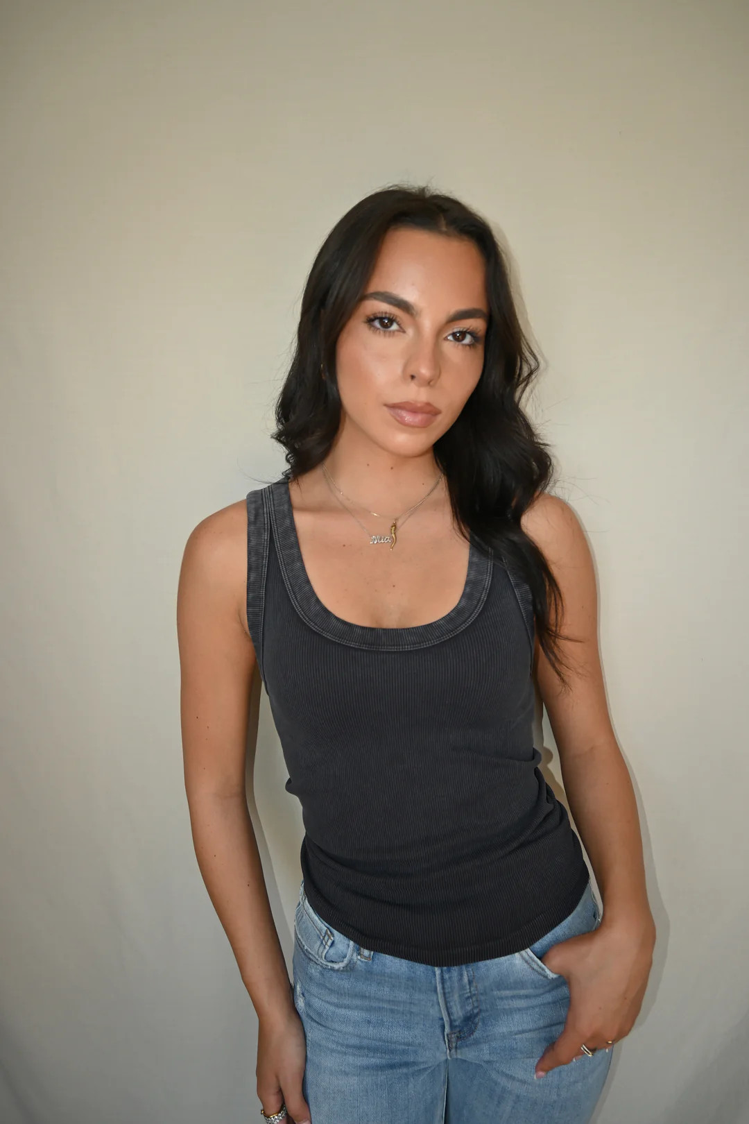 Vintage Reversible Ribbed Tank | Studio 4 Threads