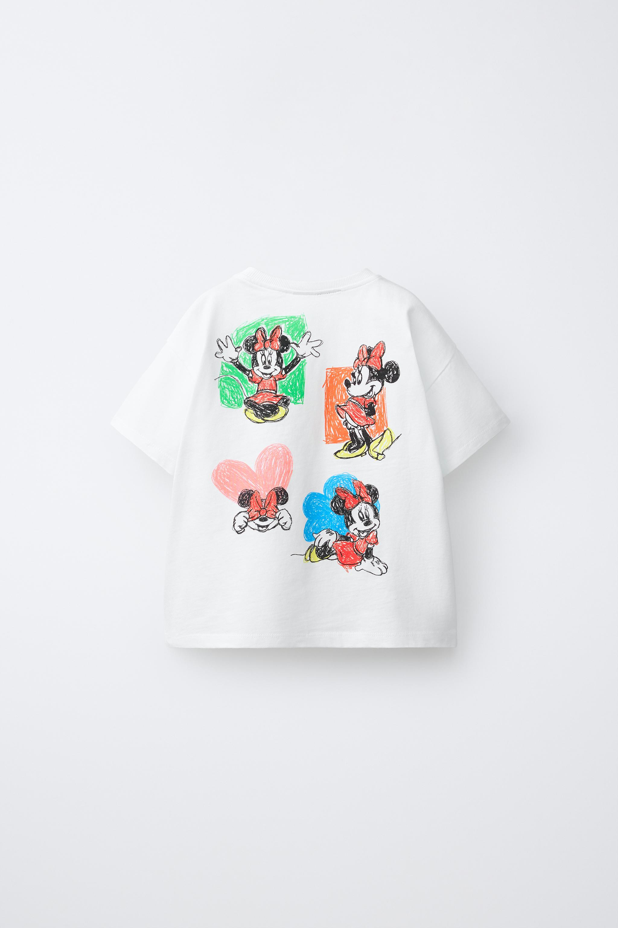 MINNIE MOUSE \u00a9 DISNEY CARTOON T-SHIRT | Zara US