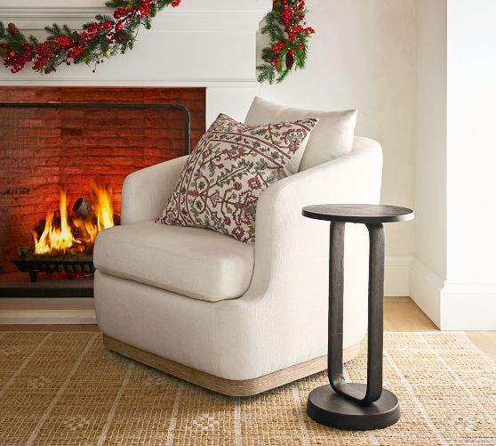 Winnie Swivel Chair | Pottery Barn (US)