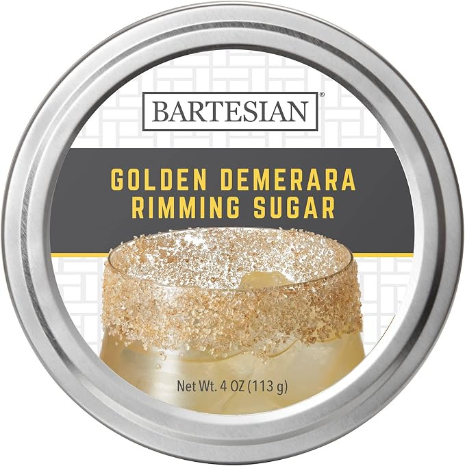 Bartesian Golden Demerara Sugar Cocktail Glass Rimmer - Dessert Cocktails Flavored Sweet Rimming ... | Amazon (US)