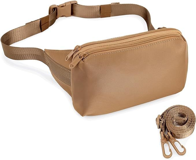 WESTBRONCO Fanny Packs Crossbody Bags for Women Men, Belt Bag, Fashion Waist Packs Lightweight wi... | Amazon (US)