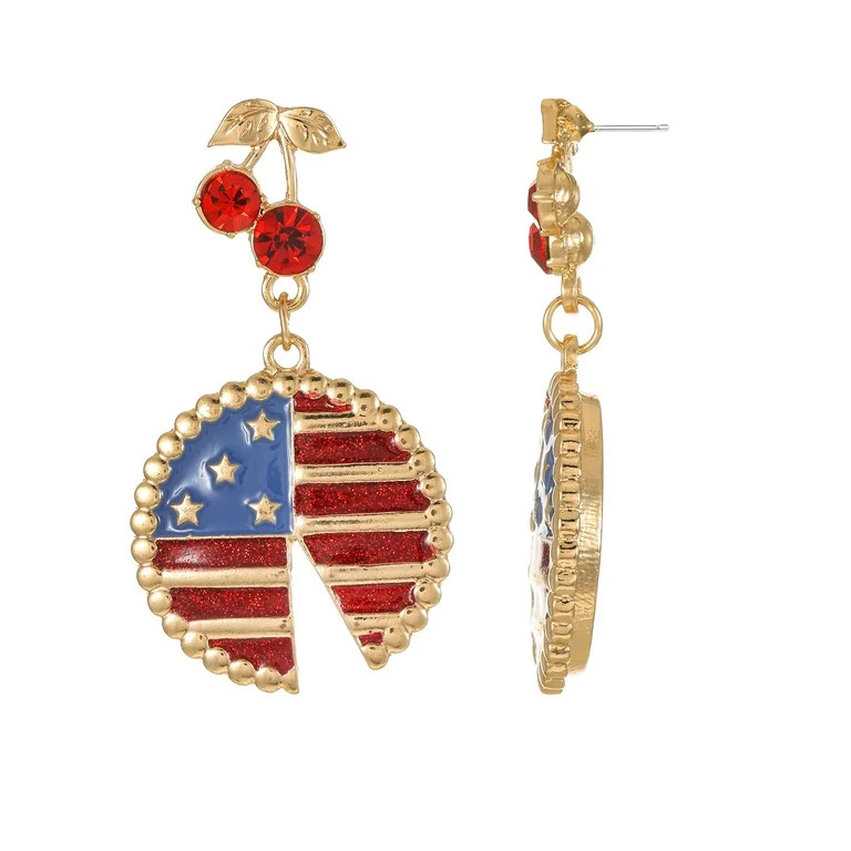 Way to Celebrate Americana Pie Earrings | Walmart (US)