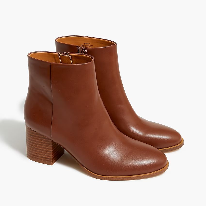 Heeled ankle boots | J.Crew Factory