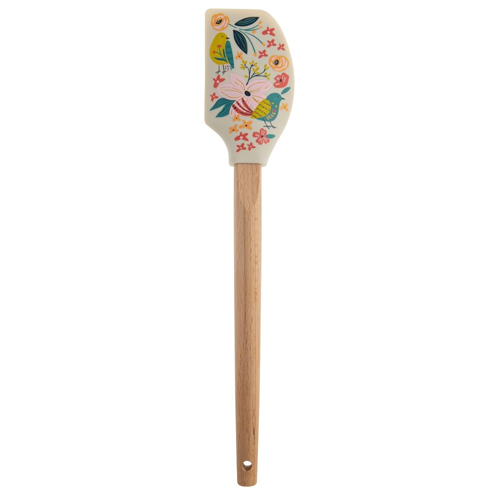 Karma, Silicone Spatula with Wood Handle Heat Resistant, Baking, cooking and Mixing Spatulas, Mod... | Amazon (US)