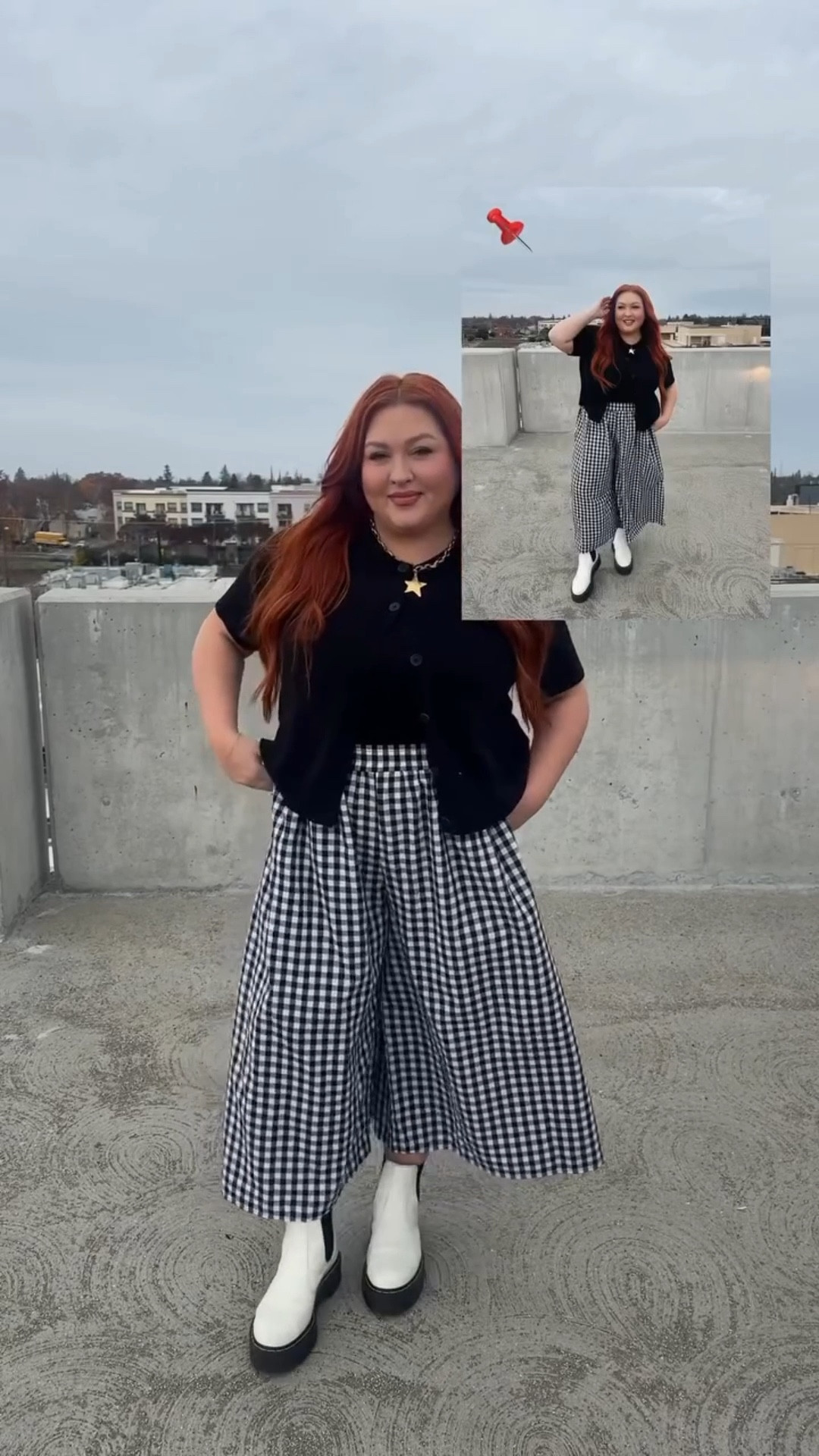 Wearing XXL in pants - 14 in jacket
Another day, another plus size outfit slay ✨🖤
#midsizeoutfits #midsizeootd #plussizeoutfits #plussizeshopping #altstyle

#LTKootd #LTKMidsize #LTKPlusSize