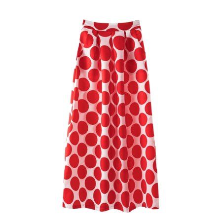 Wrchote Women Hight Waist Boho Floral Maxi Skirt Ladies Summer Floral Print Pleated A Line Midi Long | Walmart (US)