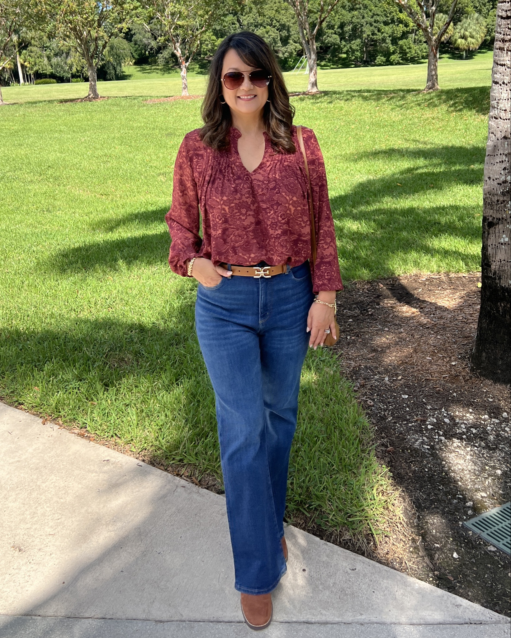 I’ve been loving this pintucked ruffle blouse from Loft — and this one comes in three gorgeous prints. Each print has its own vibe, and the best part… they’re all on sale right now for 48% off. A good time to grab the one that fits your style.

#LTKMidsize #LTKOver40 #LTKSaleAlert