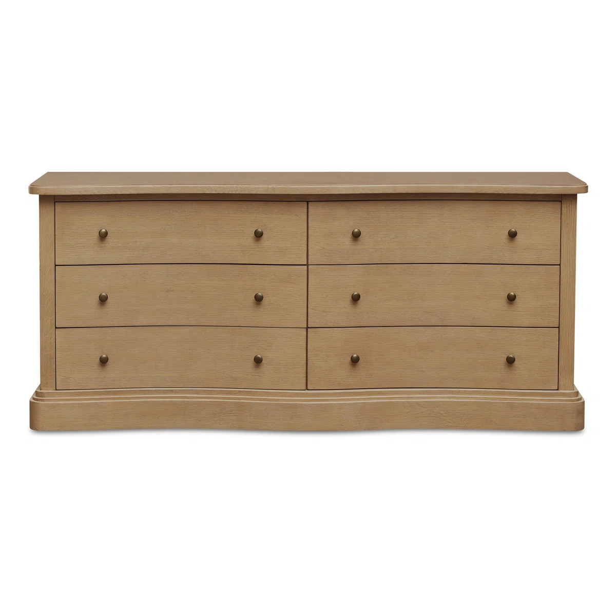 Clarence 6 Drawer Dresser Warm Brown | Perigold