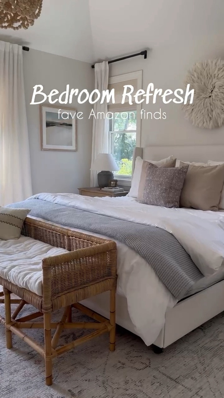 Neutral bedroom refresh! Sharing my primary bedroom decor as well as my fave Amazon finds for a quick bedroom refresh!

(2/18)

#LTKstyletip #LTKhome #LTKVideo