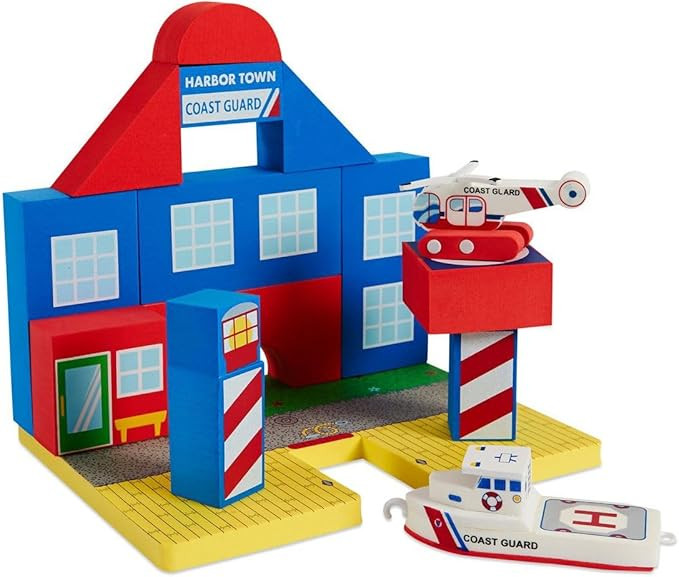 Floating Coast Guard Set, Red & Whte | Amazon (US)