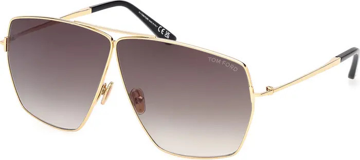 TOM FORD Stella 67mm Oversize Navigator Sunglasses | Nordstromrack | Nordstrom Rack