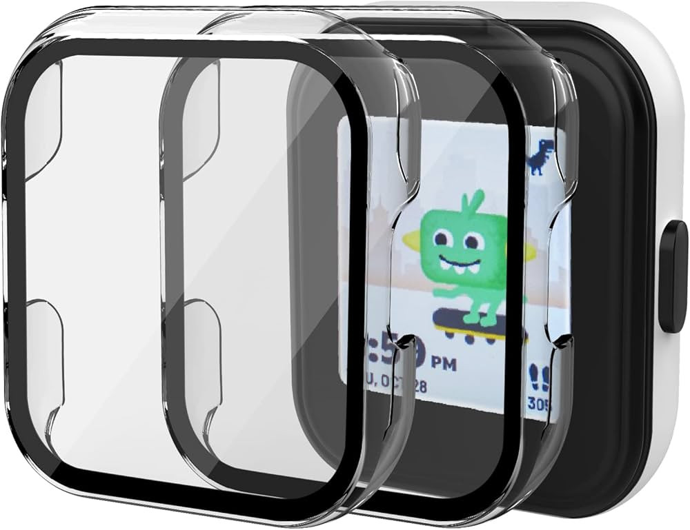 surundo SyncUp-Kids-Watch-Screen-Protector-Case, Hard PC with Tempered Glass High Definition Scra... | Amazon (US)