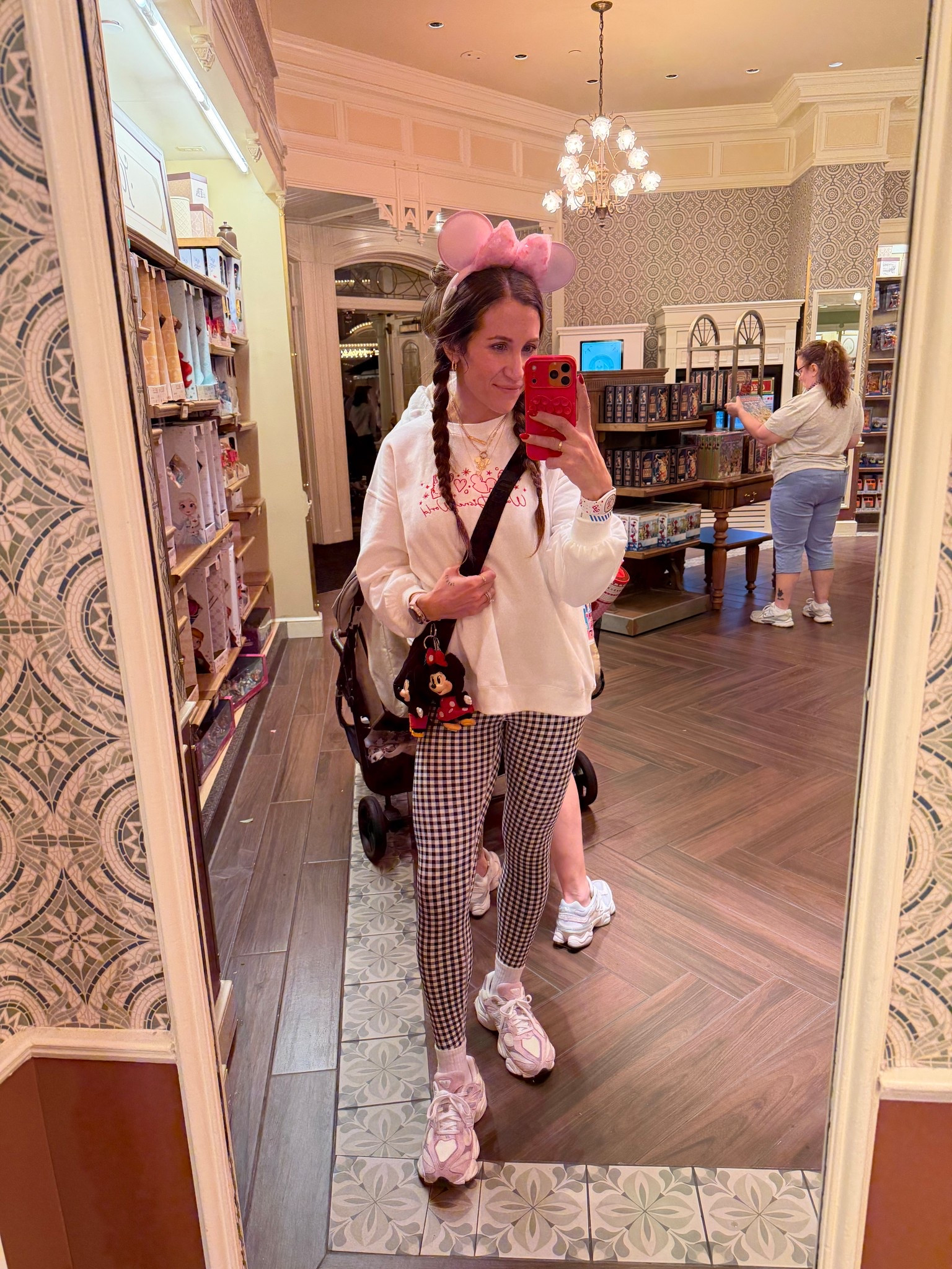 sweatshirt & ears are from disney parks & not available online 

#LTKootd #LTKmomlife