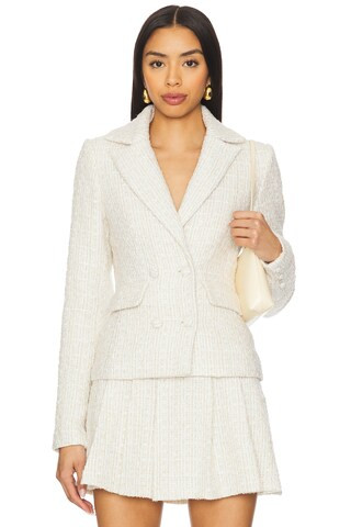 Ashtyn Tweed Blazer
                    
                    MORE TO COME | Revolve Clothing (Global)