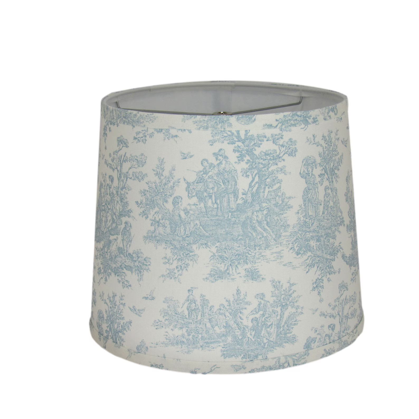 Light Blue Toile Print Lamp Shade - Etsy | Etsy (US)