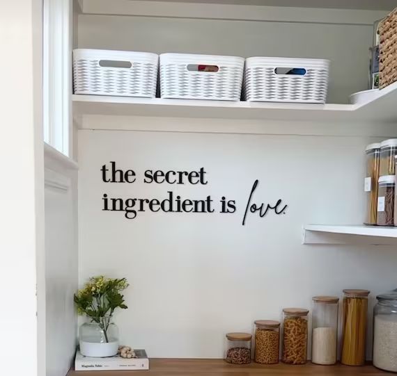 The Secret Ingredient is Love the Secret Ingredient is Love - Etsy | Etsy (US)