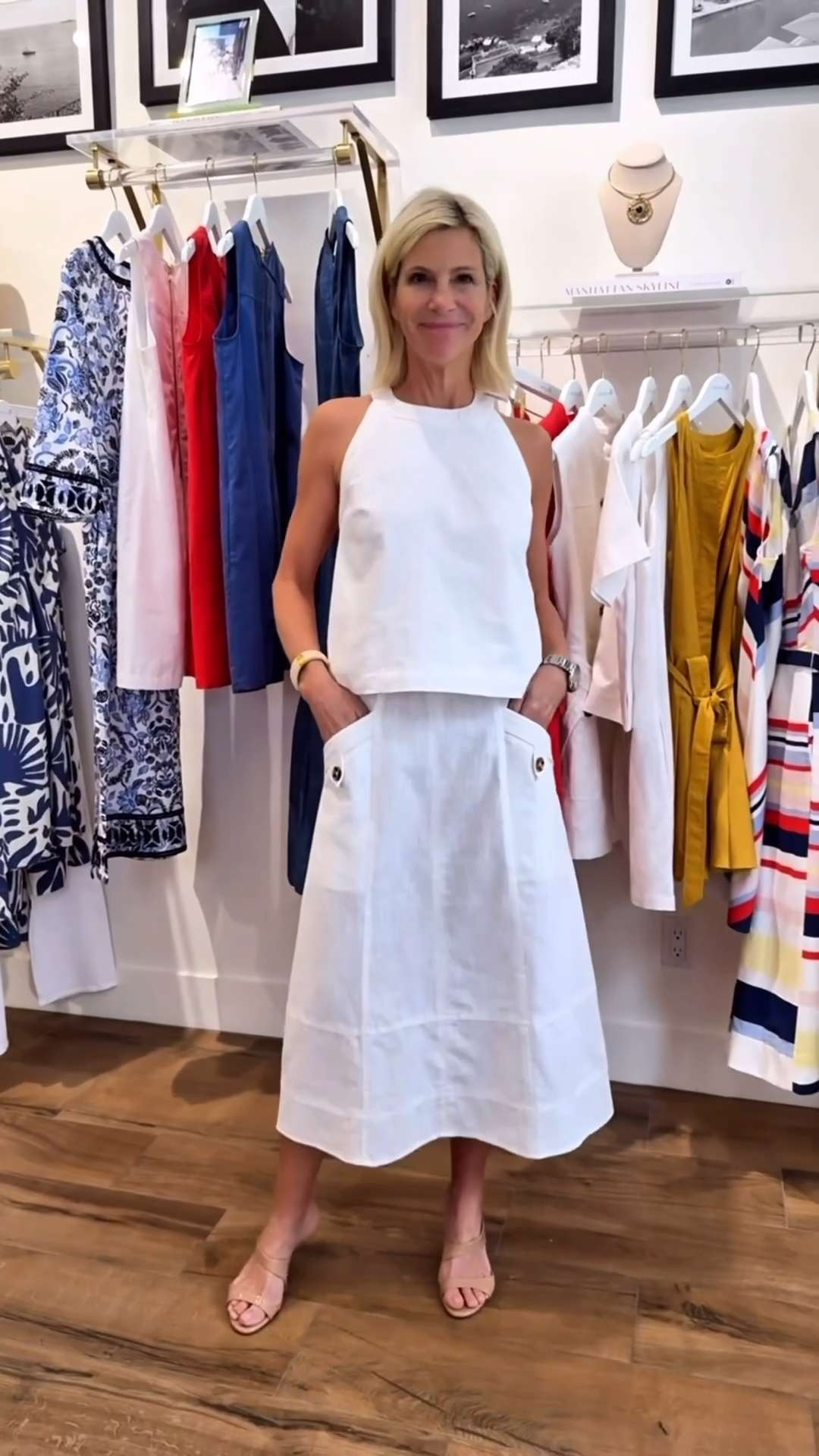 An all-white summer outfit never goes out of style 🤍 

 #LTKootd #LTKSeasonal #LTKOver40