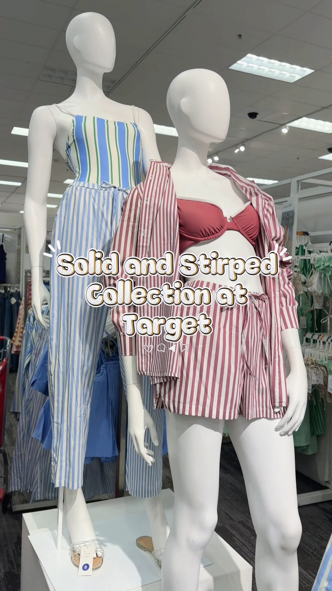 New Solid and Striped Collection at Target!✨🛍️Makes me want to go on vacation like NOW!💖

#LTKmomlife #LTKgrwm #LTKootd