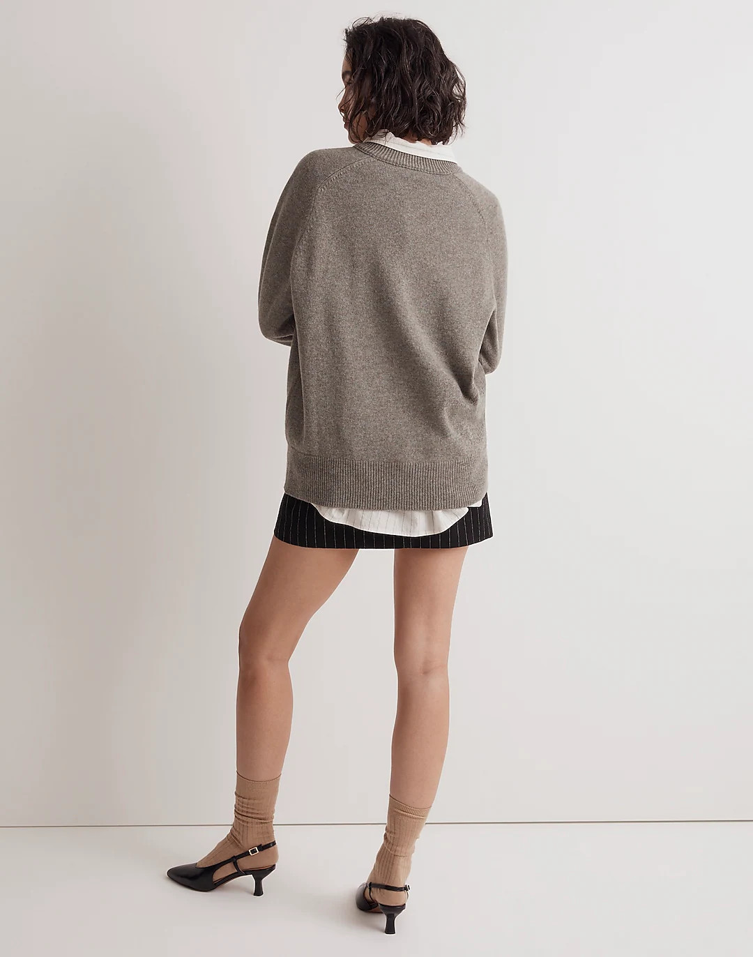 (Re)generative Wool V-Neck Sweater | Madewell