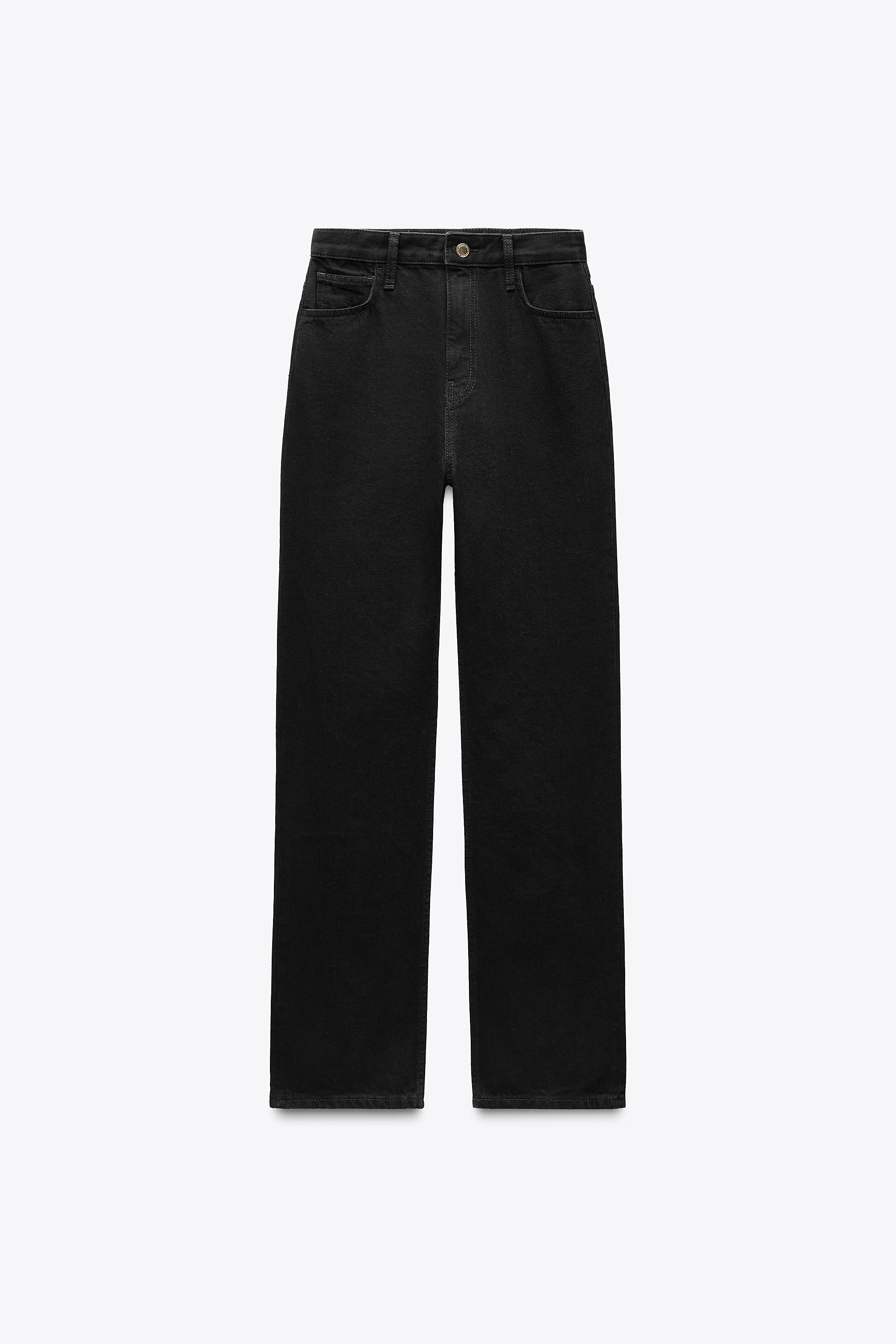 SLIM JEANS WITH A HIGH WAIST ZW COLLECTION | Zara Canada