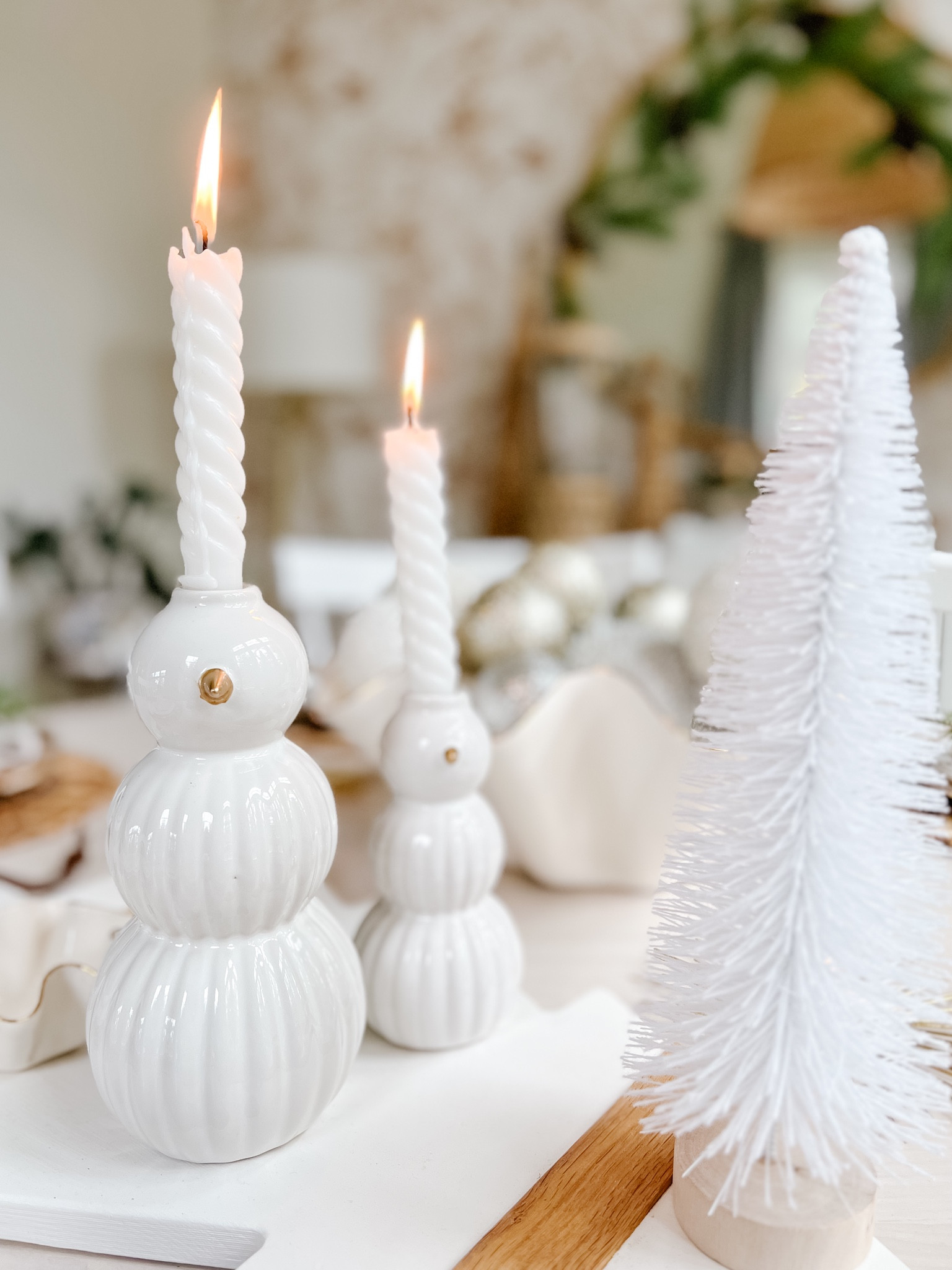 The most adorable snowmen candle holders!!  

#LTKSeasonal #LTKhome #LTKHoliday