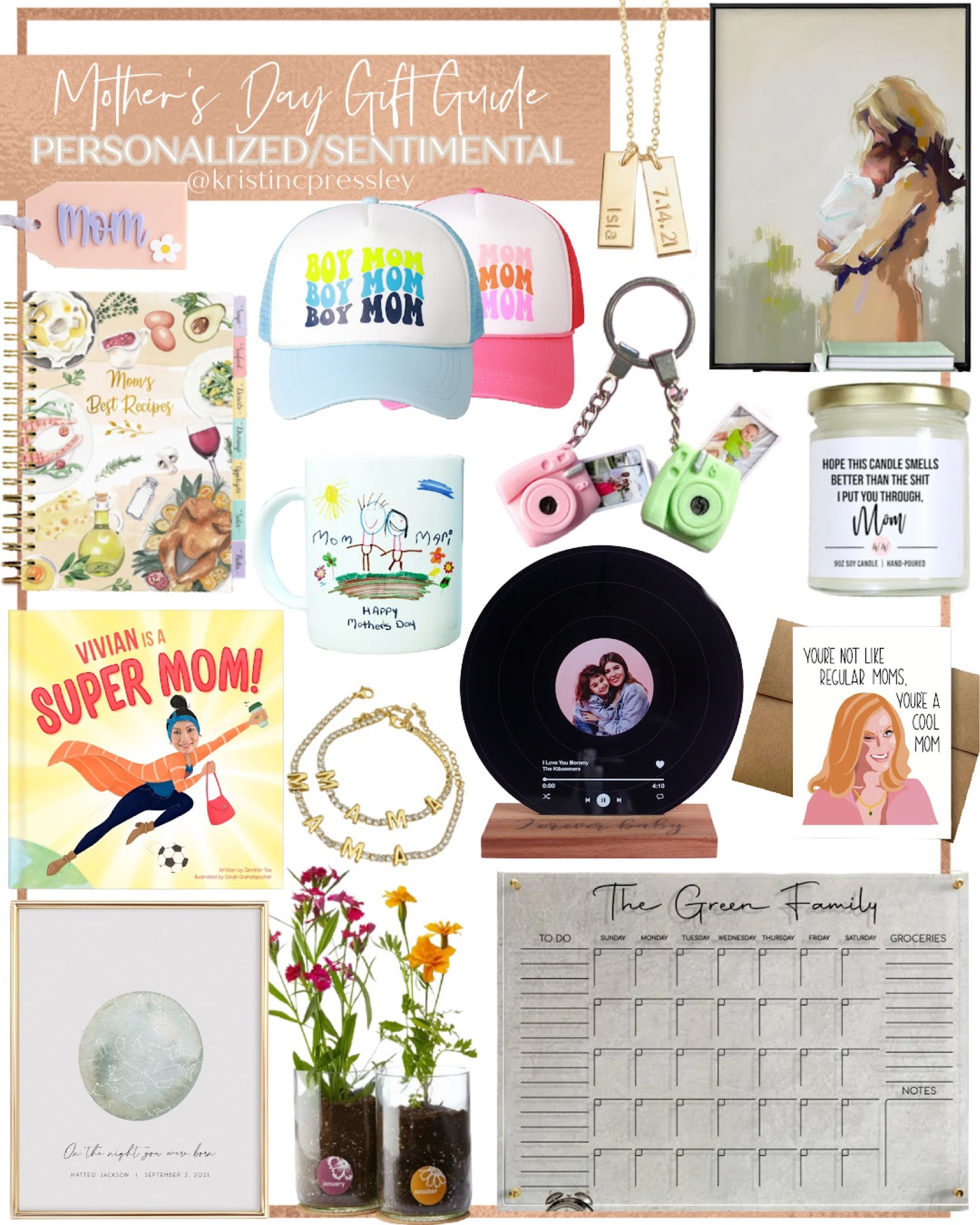 Sentimental Mother’s Day gift guide. Personalized Mother’s Day gift. Customized gift. Thoughtful gift. Homemade gift.

#LTKfamily #LTKunder100 #LTKGiftGuide