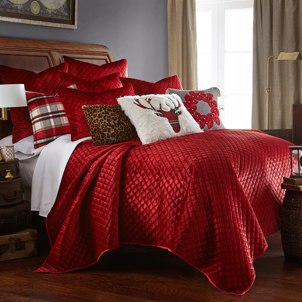 Levtex Home Red Velvet Quilt Set | Kohl's